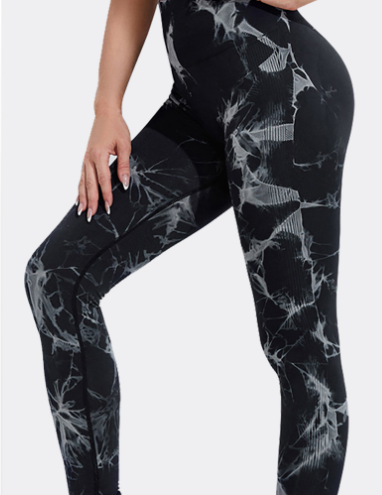 Seamless Tie Dye Leggings Women Yoga Pants Push Up Sport Fitness Running Gym Leggings - Premium dames broeken from My Store - Just €36.07! Shop now at KIYOO Royal Brand