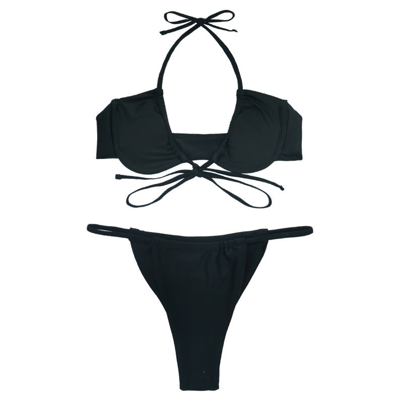 Back Split Bikini - Premium Badmode Dames from My Store - Just €29.18! Shop now at KIYOO Royal Brand