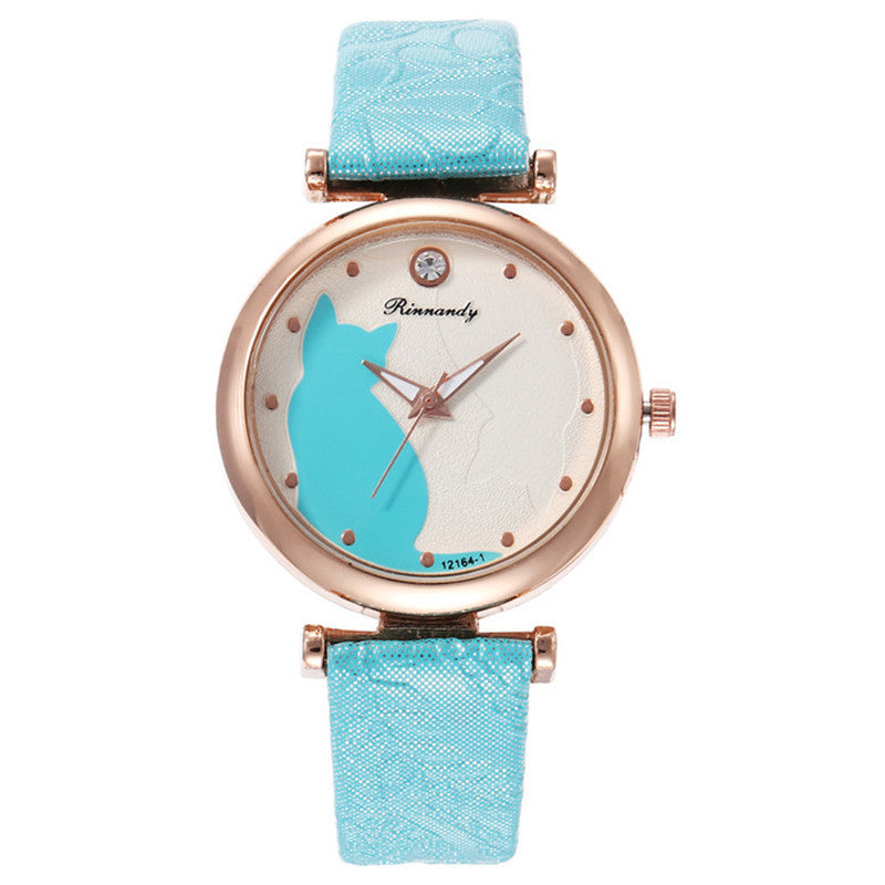 Women's Fashion Casual Diamond Quartz Watch - Premium Dames Horloges from My Store - Just €15.71! Shop now at KIYOO Royal Brand