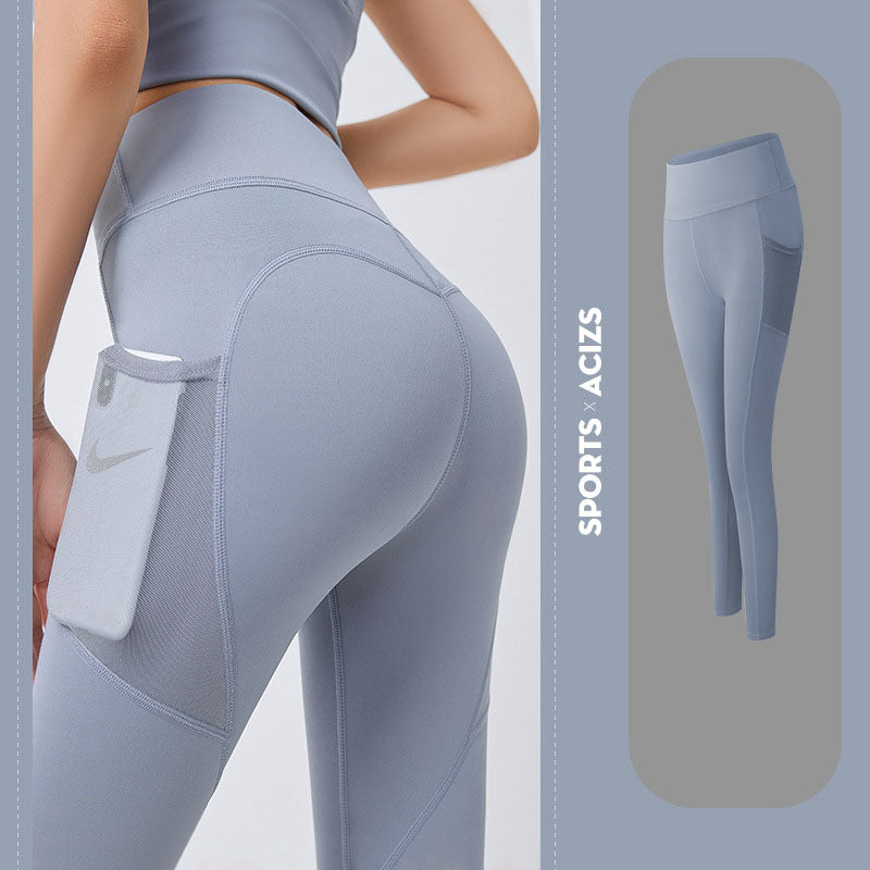 Yoga legging Dames met zak - Premium dames broeken from My Store - Just €24.88! Shop now at KIYOO Royal Brand