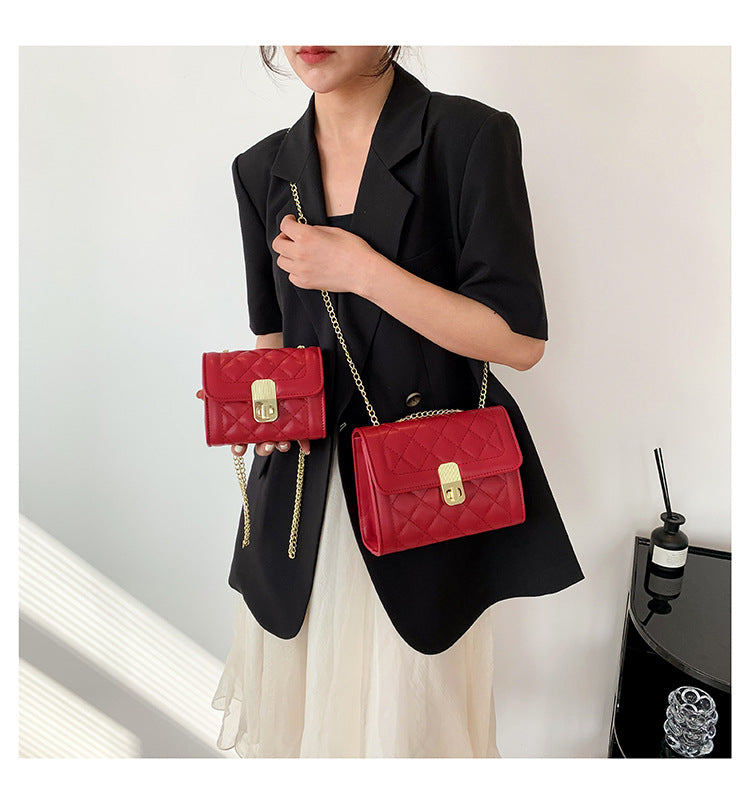 Diamond Fashion Shoulder Simple Niche Design Women Bags - Premium Damestas from My Store - Just €20.58! Shop now at KIYOO Royal Brand