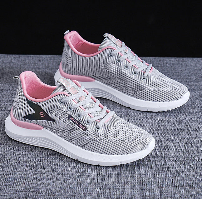 Women's Fly-knit Sneakers Running Tide Shoes - Premium Dames sportschoenen from My Store - Just €27.66! Shop now at KIYOO Royal Brand