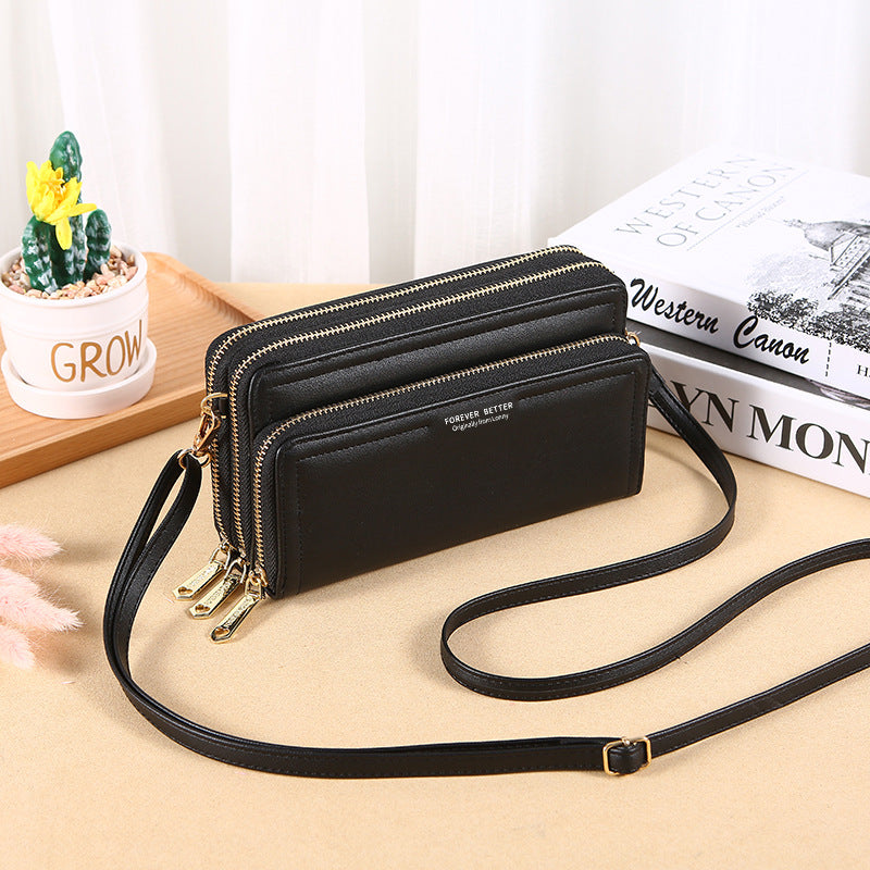 New Women's Long Wallet Double-layer Zipper Large-capacity Handbag - Premium Portemennees from My Store - Just €27.69! Shop now at KIYOO Royal Brand