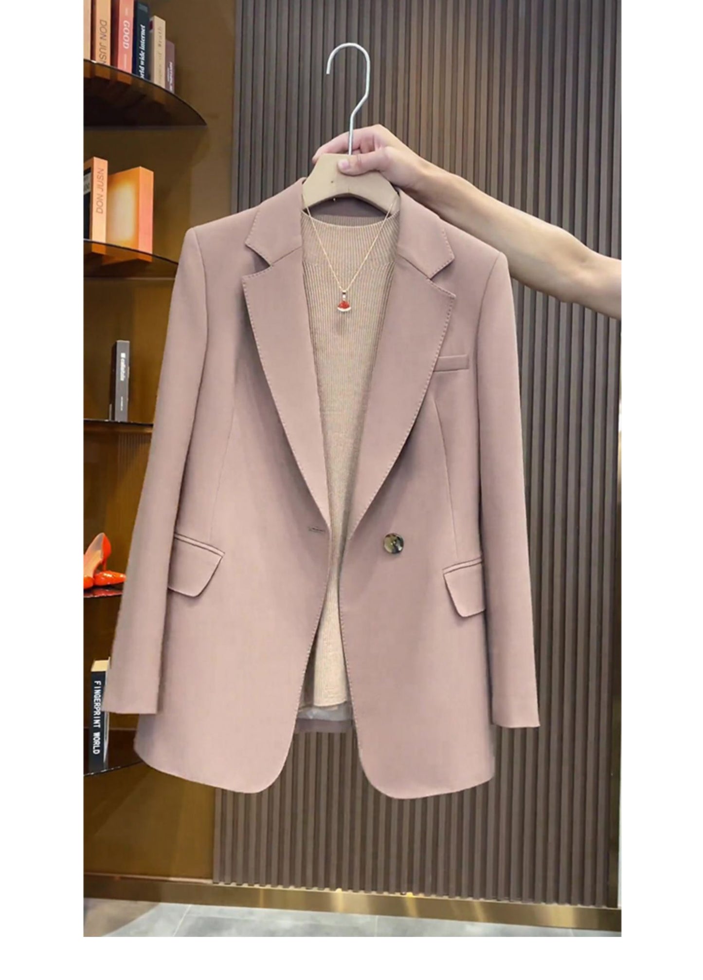 Suit Jacket High End Casual - Premium Dames Jassen from My Store - Just €260.19! Shop now at KIYOO Royal Brand