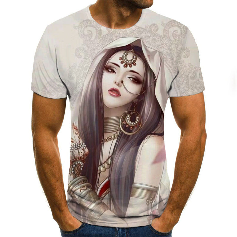 Bedrukte 3D T-shirt - Premium T-shirts/Hemden from My Store - Just €13.29! Shop now at KIYOO Royal Brand