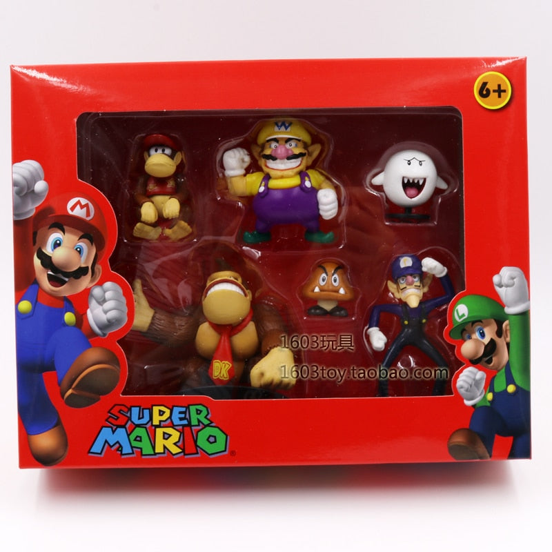 Super Mario Bros PVC Action Figure Toys - Premium  from My Store - Just €32.20! Shop now at KIYOO Royal Brand