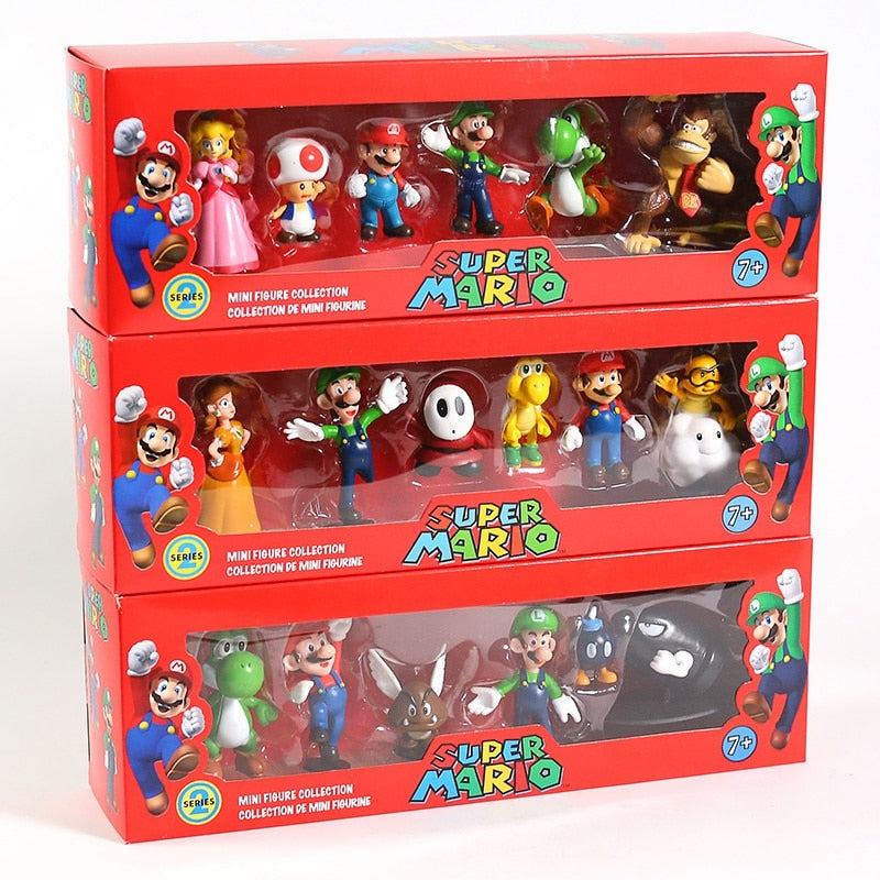 Super Mario Bros PVC Action Figure Toys - Premium  from My Store - Just €32.20! Shop now at KIYOO Royal Brand