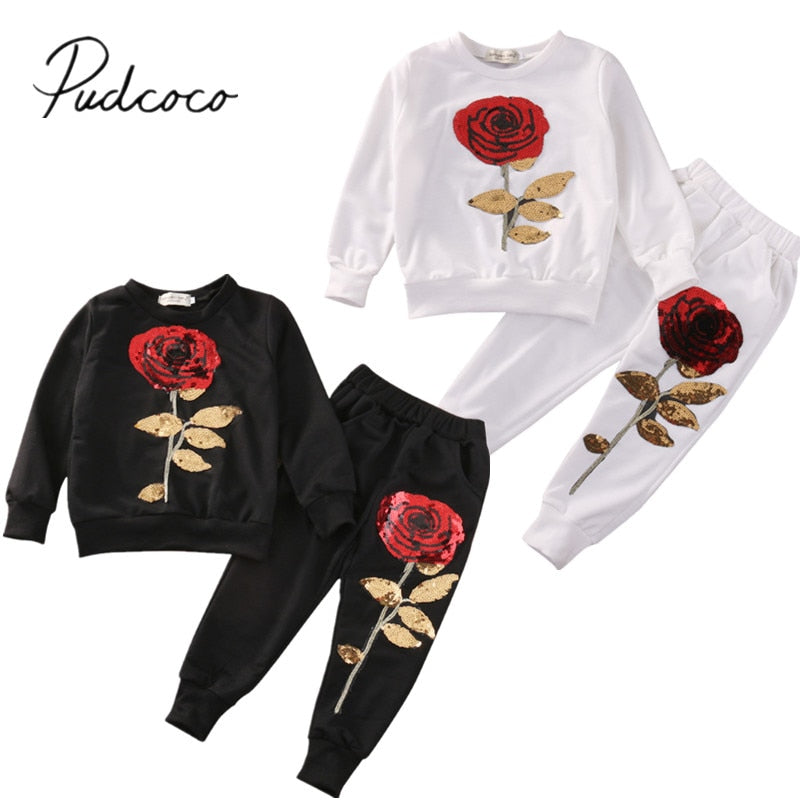 Rose Flower Outfit