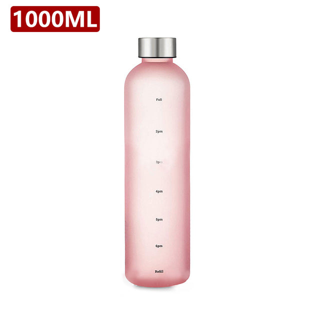 Water Bottle With Time Mark