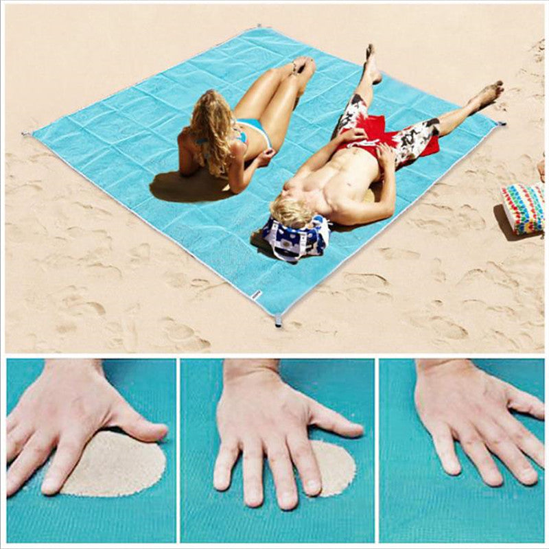 Sand-free beach mat