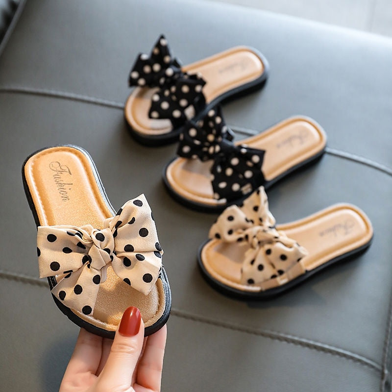 Slippers met open teen