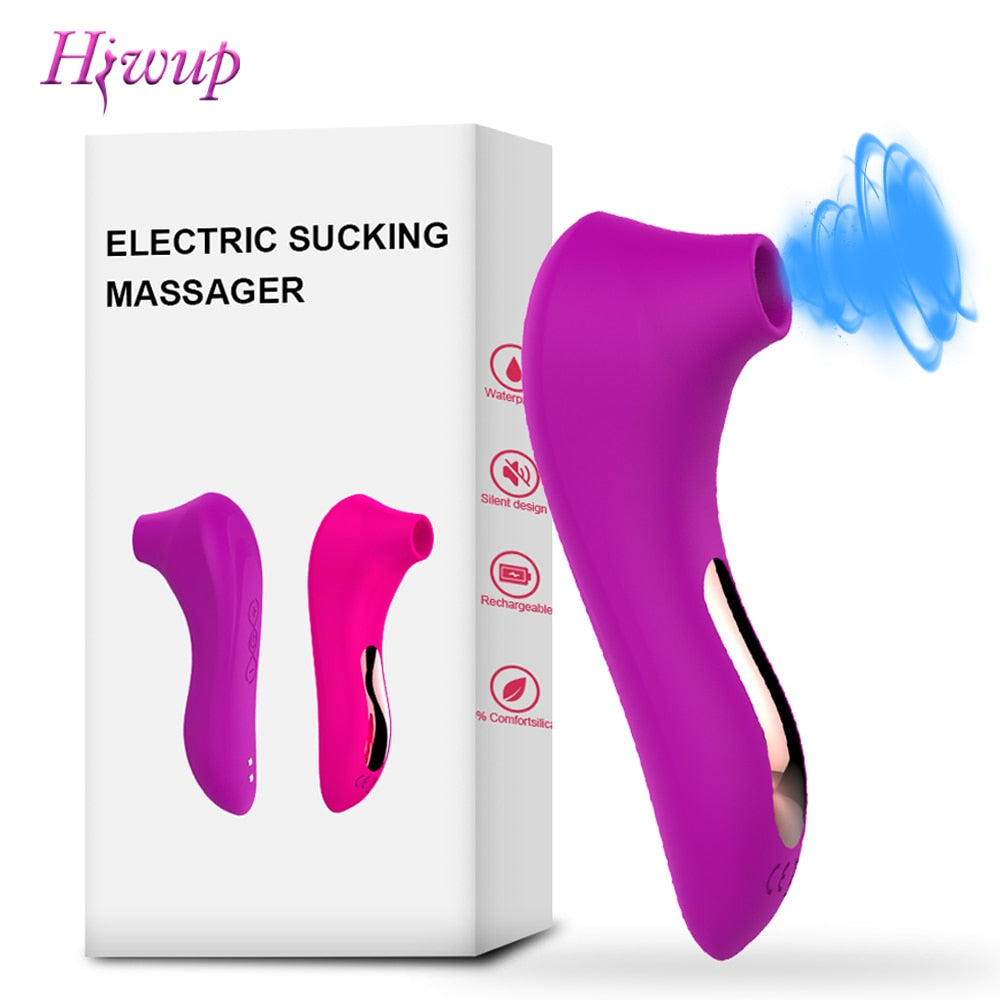 Clit Sucker Vagina Sucking Vibrator Clitoris Stimulator Blowjob Oral Nipple Sex Toys for Adult Women Masturbator Erotic Products - Premium sextoys from KIYOO Royal Brand - Just €16.88! Shop now at KIYOO Royal Brand