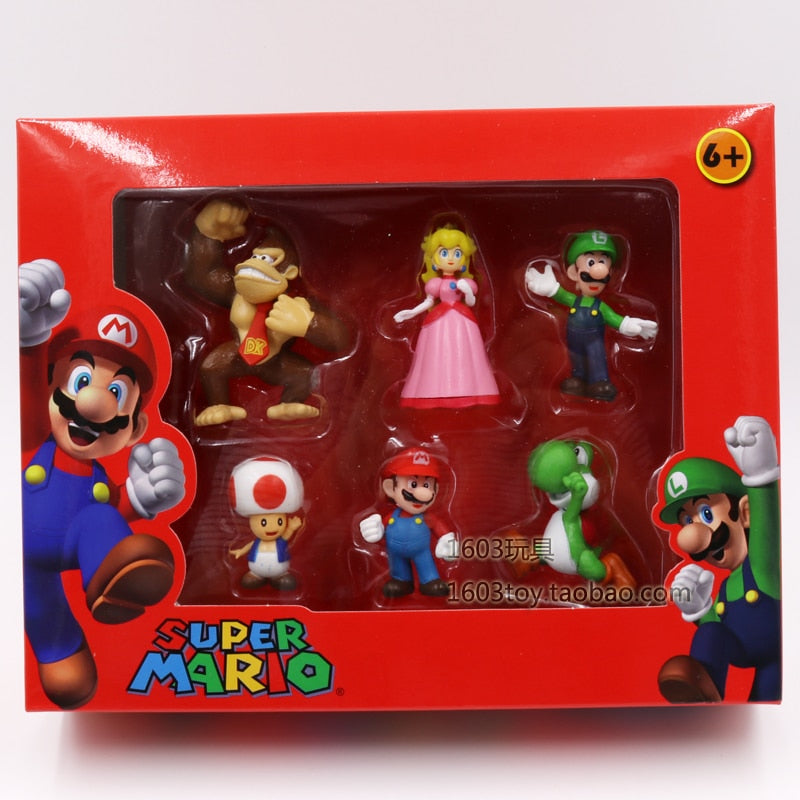 Super Mario Bros PVC Action Figure Toys - Premium  from My Store - Just €32.20! Shop now at KIYOO Royal Brand