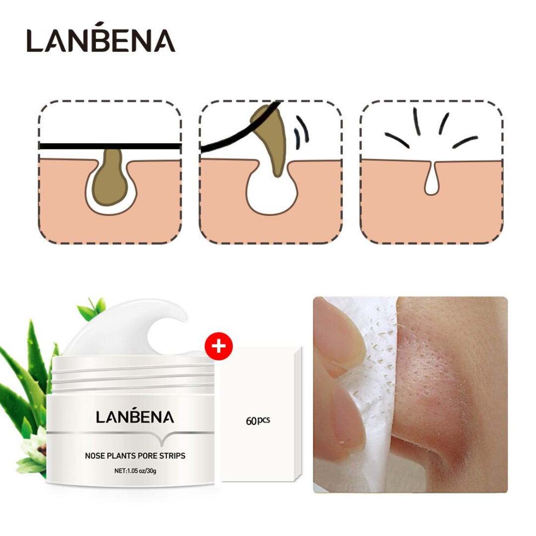 Lanbena - Nose Pore Strips - Premium new arrivals from KIYOO Royal Brand - Just €21.84! Shop now at KIYOO Royal Brand