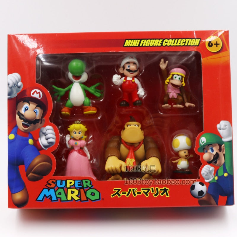 Super Mario Bros PVC Action Figure Toys - Premium  from My Store - Just €32.20! Shop now at KIYOO Royal Brand